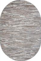 Ковер для жилой комнаты Merinos Sierra F352-OVAL-CREAM-BLUE (1.5x3)