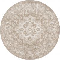 Ковер для жилой комнаты LAXMI Comfort 329 круг (2.4x2.4, Beige/Beige)