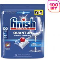 Капсулы для посудомоечной машины Finish Powerball Quantum All in 1 (100 шт)