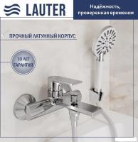 Смеситель Lauter Reef 21CK6678C с лейкой Lauter Nevada 21S10146 и душевым шлангом