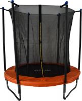 Батут GoUP Elite 6FT (с сеткой, оранжевый)