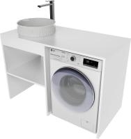 ЗОВ Тумба с умывальником Стамбул Премиум 120 S120LWP0LWPWM-OL7044F
