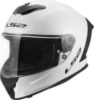 Мотошлем LS2 FF820 Rapid III Solid (XXL, белый глянцевый)