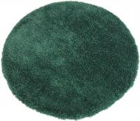 Ковер для жилой комнаты LAXMI Fluffy 01 круг (2.4x2.4, Dark Green)