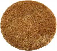 Ковер для жилой комнаты LAXMI Fluffy 01 круг (1.6x1.6, Yellow)