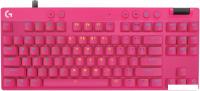 Клавиатура Logitech G Pro X TKL Rapid 920-013255 (розовый, нет кириллицы)