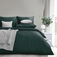 2-спальный комплект постельного белья Verossa Stripe Dark green 2сп VRT 2081 70274 ST13 23