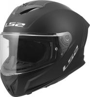 Мотошлем LS2 FF820 Rapid III Solid (M, черный матовый)
