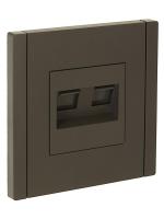 Розетка компьютерная IEK Forte&Piano FP-K20-2-K03