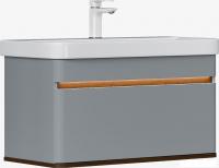 EQUIL Тумба под умывальник Elegante 80.1Y 9595 (мэйджик/дуб голиано, подвесная)