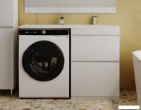 Symbolite Тумба с умывальником Даллас 120 Люкс Plus + Даллас 120x48 (правый, эмаль белый)