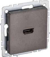Розетка HDMI IEK Brite BR-H10-K45