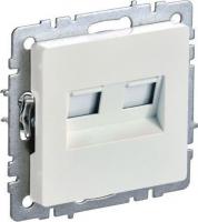 Розетка компьютерная IEK Brite BR-K20-2-K36