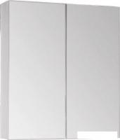 Symbolite Шкаф с зеркалом для ванной Амарант 600 (белый)