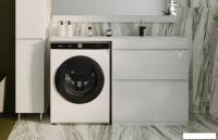 Symbolite Тумба с умывальником Даллас 140 Люкс Plus 2 ящика + Даллас 140x48.2 (правый, белый)