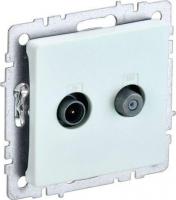 Розетка телевизионная IEK Brite BR-AF20-O-K36