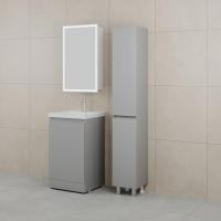 Symbolite Тумба с умывальником Батлер Люкс Plus 1 ящик + Asti 50x45 (серый)