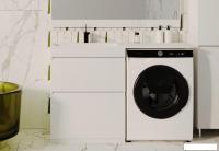 Symbolite Тумба с умывальником Даллас 130 Люкс Plus + Даллас 130x48.2 (левый, белый)