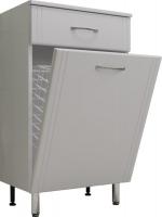 Symbolite Комод для ванной ТН 50 1 ящик с корзиной