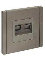 Розетка компьютерная IEK Forte&Piano FP-K20-1-K46