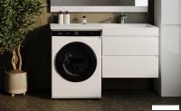 Symbolite Тумба с умывальником Даллас 130 Люкс Plus + Даллас 130x48.2 (подвесная, правый, эмаль белы