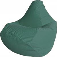 Кресло-мешок Flagman Груша Макси XXL Г2.5-385 (Simple 22 Turquoise, велюр)