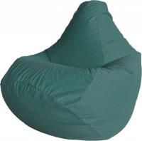 Кресло-мешок Flagman Груша Макси XXL Г2.5-376 (Simple 13 Emerald, велюр)