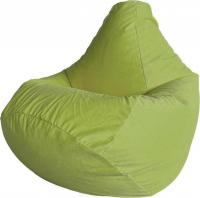 Кресло-мешок Flagman Груша Макси XXL Г2.5-375 (Simple 14 Moss Green, велюр)