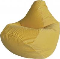 Кресло-мешок Flagman Макси XXL Г2.5-423 (Parma 1017 Mimosa, велюр)