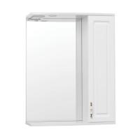 Symbolite Шкаф с зеркалом для ванной Олеандр-2 650/С (белый)