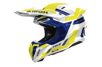 Мотошлем Airoh Twist 3 Dynasty TW3DI31-XS (XS, синий/желтый глянец)