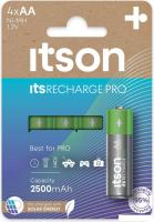 Аккумулятор Itson Rechargeable HR06 AA 2500mAh Blister (4 шт.)