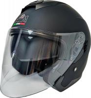 Мотошлем AIM JK526 526-008-XS (XS, черный матовый)