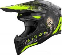 Мотошлем Airoh WRAAAP Darkness WRD31-XXL (XXL, матовый)