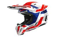Мотошлем Airoh Twist 3 Dynasty TW3DI18-XS (XS, красный/синий глянец)
