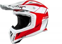 Мотошлем Airoh Aviator Ace 2 Iron AV22I55-M (M, красный глянец)