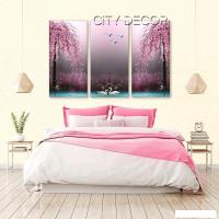 Модульная картина Citydecor Море/Водопады 7.68 75x117 см