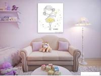 Модульная картина Citydecor Детская 2.45 70x60 см