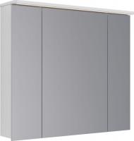 Lemark Шкаф с зеркалом для ванной Zenon 90x80 LM90ZS-Z (белый глянец)