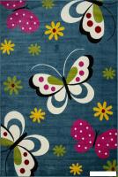 Ковер для жилой комнаты Merinos Orion 0772-STAN-BLUE (4x5)