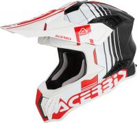Мотошлем Acerbis Airstrike-C 0026832.239.069 (XXL, белый/красный)