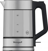 Электрический чайник Weissgauff WK 1720 EcoGlass Inox