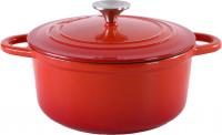 Кастрюля Gipfel Majolica Flame 52849 (оранжевый)