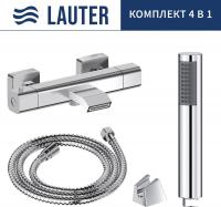 Смеситель Lauter Comfort 21YH40400 с лейкой Living Lily 21S10048