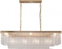 Подвесная люстра DeLight Collection Glace KG0998P-8L (brass)