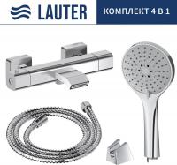 Смеситель Lauter Comfort 21YH40400 с лейкой Living Daisy 21S10167