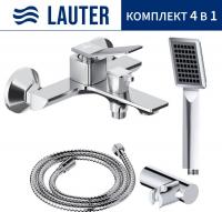 Смеситель Lauter Allure 21CK6618C с лейкой Relexa Serene 21S00103
