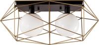 Люстра средней высоты DeLight Collection MX8525-2A (gold/black)