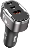 Автомобильное зарядное XO CC61 100W (черный)