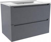 ЗОВ Тумба с умывальником Дион 70 D70LAFM7015MKV5-NVS70 (графит матовый)